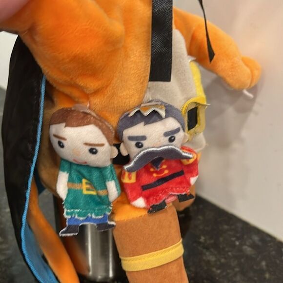 Glove Puppet Puss and Boots and 4 Finger Puppet Set - Size 13” - Picture 7 of 9